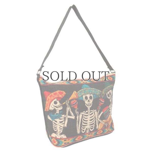 画像2: Day of the dead cotton stencil purses / El Paso SADDLEBLANKET【ご予約商品・7月上旬〜中旬入荷予定】