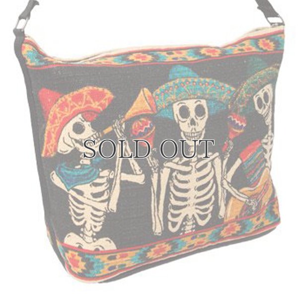 画像3: Day of the dead cotton stencil purses / El Paso SADDLEBLANKET【ご予約商品・7月上旬〜中旬入荷予定】