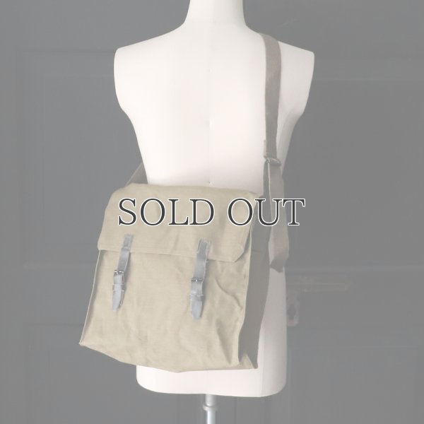 画像7: DEAD STOCK  / Italian Army Canvas Shoulder Bag（イタリア軍 WW2キャンバス ショルダーバッグ）