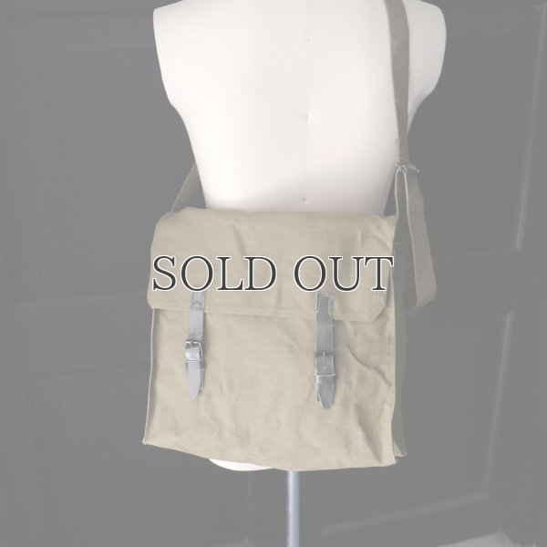 画像8: DEAD STOCK  / Italian Army Canvas Shoulder Bag（イタリア軍 WW2キャンバス ショルダーバッグ）