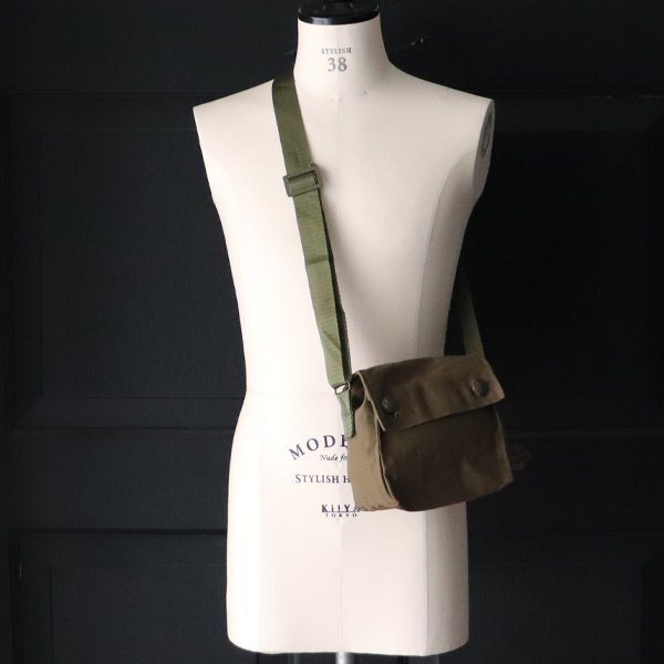 画像2: DEAD STOCK  / Czech Army Cotton Canvas Shoulder Small Bag（チェコ軍 コットンキャンバス ショルダー スモールバッグ）