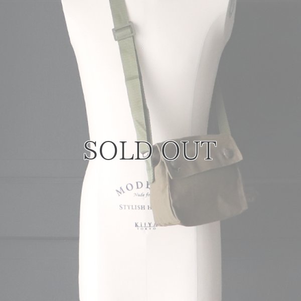 画像3: DEAD STOCK  / Czech Army Cotton Canvas Shoulder Small Bag（チェコ軍 コットンキャンバス ショルダー スモールバッグ）