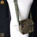 画像1: DEAD STOCK  / Czech Army Cotton Canvas Shoulder Small Bag（チェコ軍 コットンキャンバス ショルダー スモールバッグ） (1)