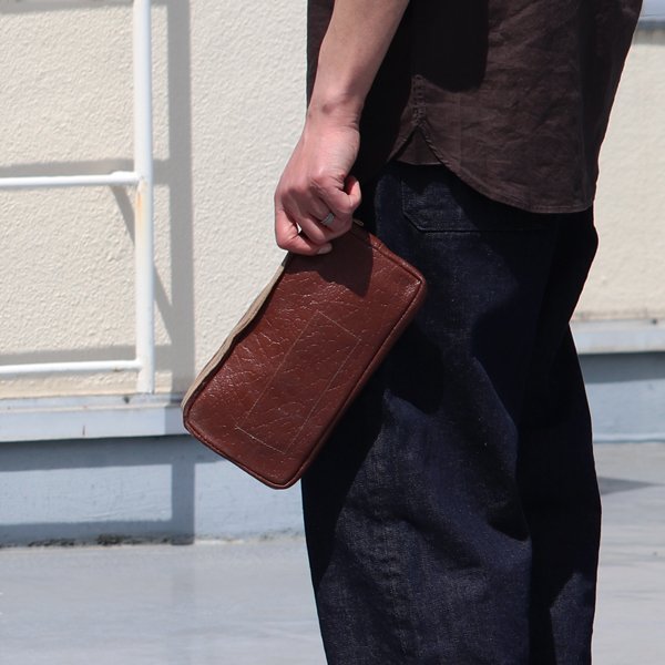 画像3: DEAD STOCK  / Czech Army Leather Universal Pouch-Wide-(チェコ軍 レザー ユニバーサルポーチ-幅広タイプ-)