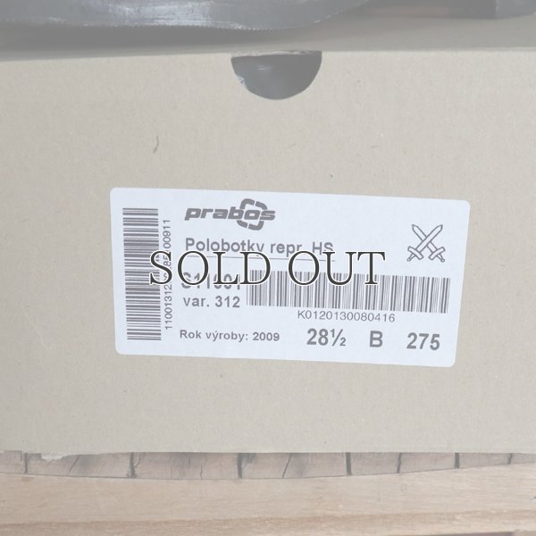 画像6: DEAD STOCK / Czech Army Leather Sole Officer Shoes（チェコ軍 Prabos社製 レザーソール オフィサー シューズ）