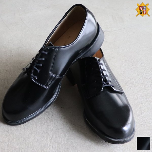 画像1: DEAD STOCK / Czech Army Leather Sole Officer Shoes（チェコ軍 Prabos社製 レザーソール オフィサー シューズ）