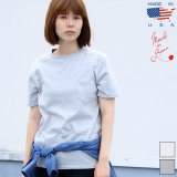 USAファブリック丸胴国産ポケットTEE [Lady's] 【FABRIC MADE IN USA】【ASSEMBLED IN JAPAN】『日本製』