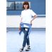 画像10: USAファブリック丸胴国産ポケットTEE [Lady's] 【FABRIC MADE IN USA】【ASSEMBLED IN JAPAN】『日本製』