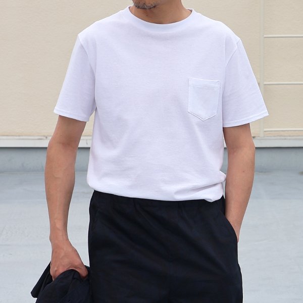 画像2: USAファブリック丸胴国産ポケットTEE【FABRIC MADE IN USA】【ASSEMBLED IN JAPAN】『日本製』