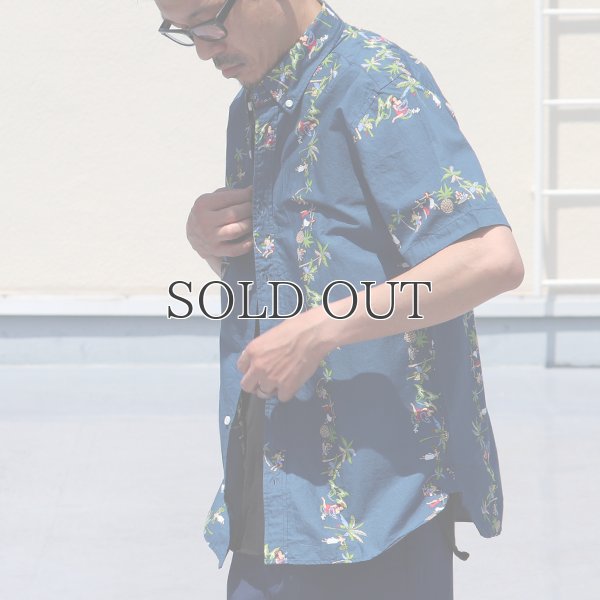 画像11: ボタンダウン半袖アロハシャツ / Upscape Audience×VIBGYOR（ビブジョー）