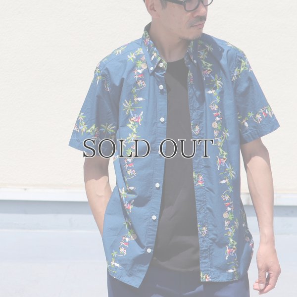 画像12: ボタンダウン半袖アロハシャツ / Upscape Audience×VIBGYOR（ビブジョー）