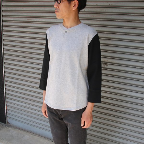 画像11: 【RE PRICE/価格改定】Basque10オンス（バスク天竺）BBアンダー7分袖カットソー【MADE IN JAPAN】『日本製』/ Upscape Audience