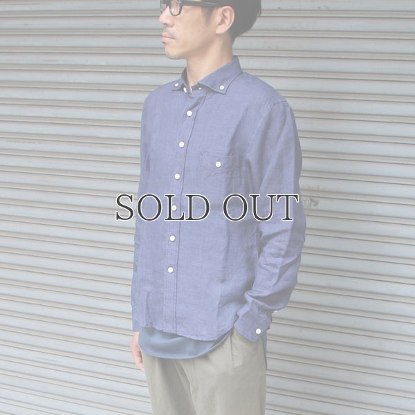 画像8: デラヴェリネンオープンスプレッドボタンダウン長袖シャツ / Audience