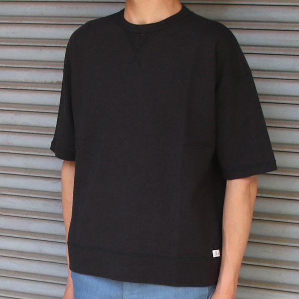 画像17: 【RE PRICE/価格改定】吊り編み天竺ガゼットC/N スウェット ビッグ 5分袖TEE【MADE IN TOKYO】『東京製』  / Upscape Audience