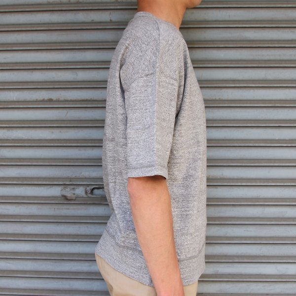 画像19: 【RE PRICE/価格改定】吊り編み天竺ガゼットC/N スウェット ビッグ 5分袖TEE【MADE IN TOKYO】『東京製』  / Upscape Audience
