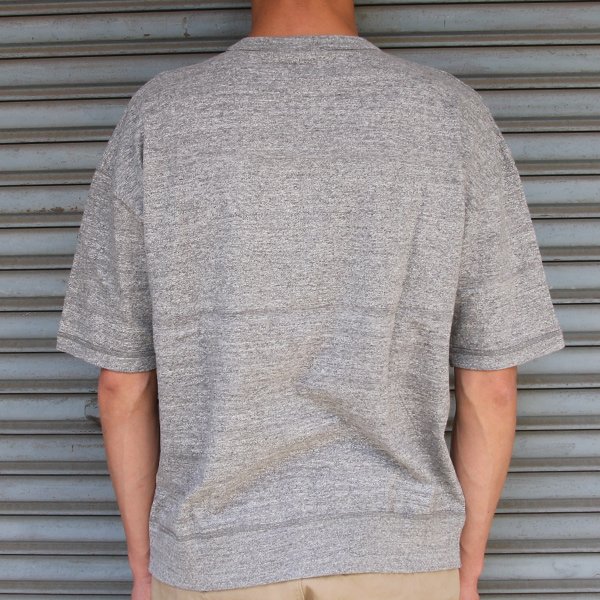 画像20: 【RE PRICE/価格改定】吊り編み天竺ガゼットC/N スウェット ビッグ 5分袖TEE【MADE IN TOKYO】『東京製』  / Upscape Audience