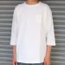 画像12: 【RE PRICE / 価格改定】吊り編み天竺 C/N ロング ビッグ 7/S TEE【MADE IN TOKYO】『東京製』  / Upscape Audience