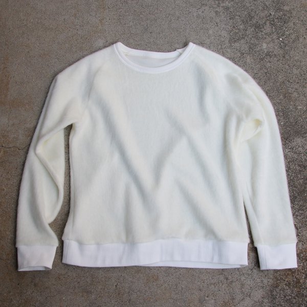 画像17: 【RE PRICE/価格改定】パイルシャギー サドルショルダー C/N L/S ニットソー【MADE IN JAPAN】『日本製』/ Upscape Audience