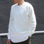 More photos2: 【RE PRICE/価格改定】パイルシャギー サドルショルダー C/N L/S ニットソー【MADE IN JAPAN】『日本製』/ Upscape Audience