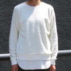 More photos1: 【RE PRICE/価格改定】パイルシャギー サドルショルダー C/N L/S ニットソー【MADE IN JAPAN】『日本製』/ Upscape Audience