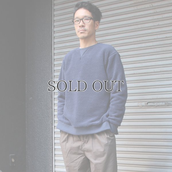 画像10: ソフトタッチボアフリース ガゼットC/N　LS【MADE IN JAPAN】『日本製』/ Upscape Audience