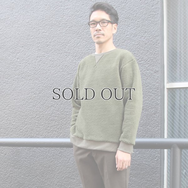 画像11: ソフトタッチボアフリース ガゼットC/N　LS【MADE IN JAPAN】『日本製』/ Upscape Audience