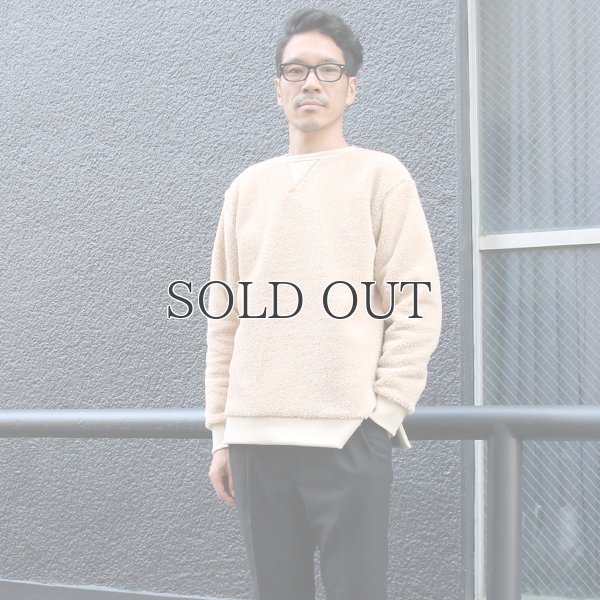 画像12: ソフトタッチボアフリース ガゼットC/N　LS【MADE IN JAPAN】『日本製』/ Upscape Audience