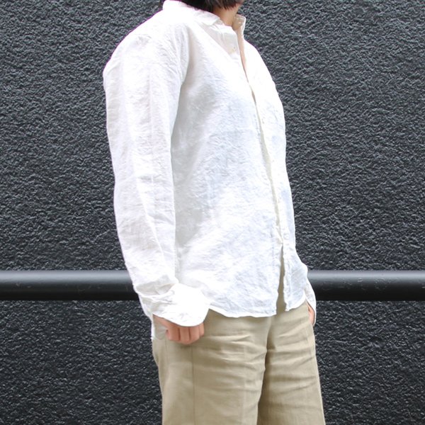 画像7: 【RE PRICE / 価格改定】"Hardmans"リネン ボタンダウン L/S シャツ［Lady's］『日本製』/ Upscape Audience
