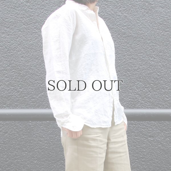 画像7: 【RE PRICE / 価格改定】"Hardmans"リネン ボタンダウン L/S シャツ［Lady's］『日本製』/ Upscape Audience