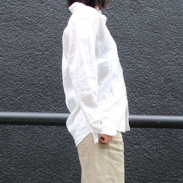 画像8: 【RE PRICE / 価格改定】"Hardmans"リネン ボタンダウン L/S シャツ［Lady's］『日本製』/ Upscape Audience
