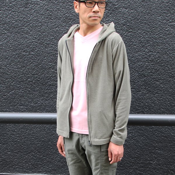 画像11: 【RE PRICE / 価格改定】コットンパイル　フードZIPジャケット【MADE IN JAPAN】『日本製』/ Upscape Audience