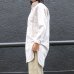 画像6: 【RE PRICE/価格改定】French Linen（フレンチリネン）綿麻交織ダンガリー ローマシャツコート［Lady's］【MADE IN JAPAN】『日本製』/ Upscape Audience