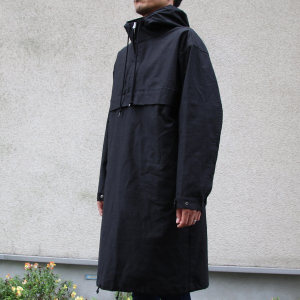 画像14: ムラバックサテン ストレッチ アノラックロングコート 【送料無料】『日本製』/ Upscape Audience