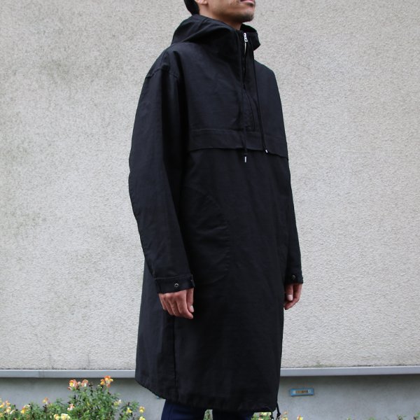 画像17: ムラバックサテン ストレッチ アノラックロングコート 【送料無料】『日本製』/ Upscape Audience