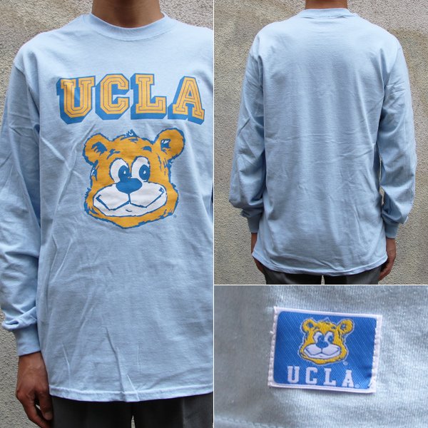 画像19: 【RE PRICE / 価格改定】UCLA"UCLA BERA" 6oz米綿丸胴L/S Tee/ Audience