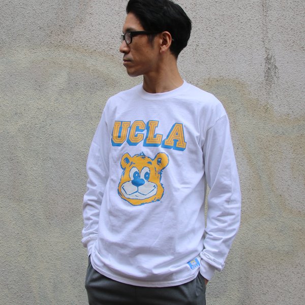 画像9: 【RE PRICE / 価格改定】UCLA"UCLA BERA" 6oz米綿丸胴L/S Tee/ Audience