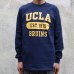 画像6: UCLA"3段カレッジプリント" 6oz米綿丸胴L/S Tee/ Audience