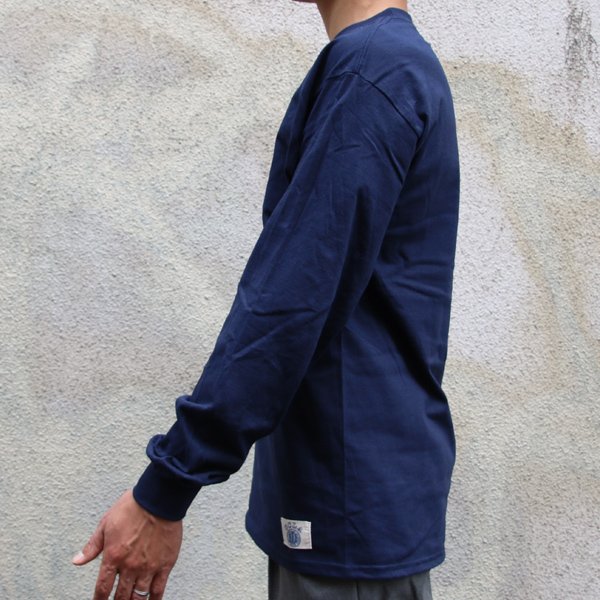 画像12: 【RE PRICE / 価格改定】UCLA"3段カレッジプリント" 6oz米綿丸胴L/S Tee/ Audience