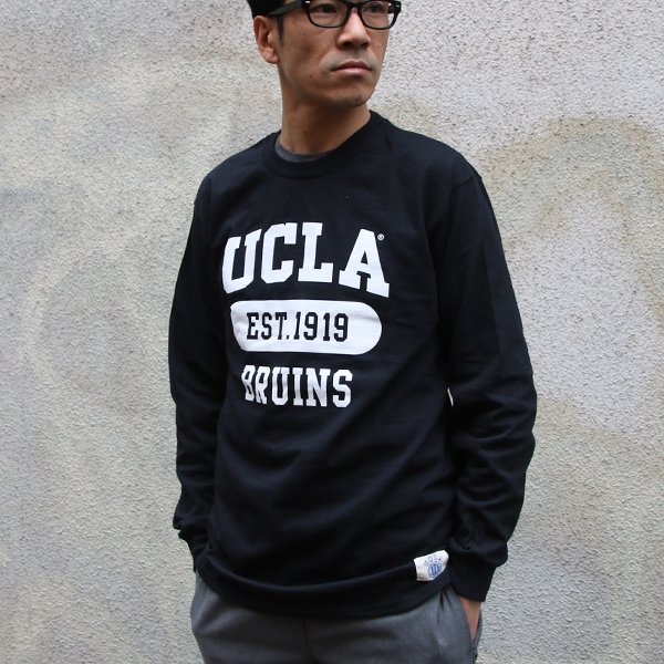 画像9: 【RE PRICE / 価格改定】UCLA"3段カレッジプリント" 6oz米綿丸胴L/S Tee/ Audience