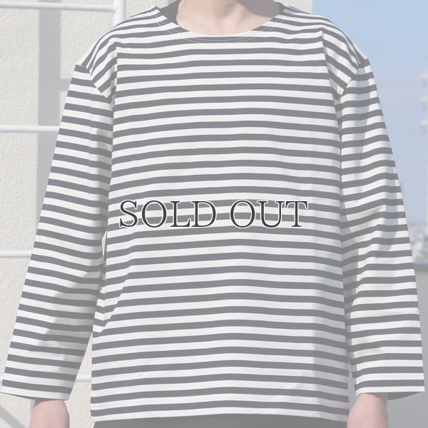 画像15: VORTEX 8オンス(MVS天竺）ロシアンボーダー ボートネック ボクシー Tee【MADE IN JAPAN】『日本製』/ Upscape Audience