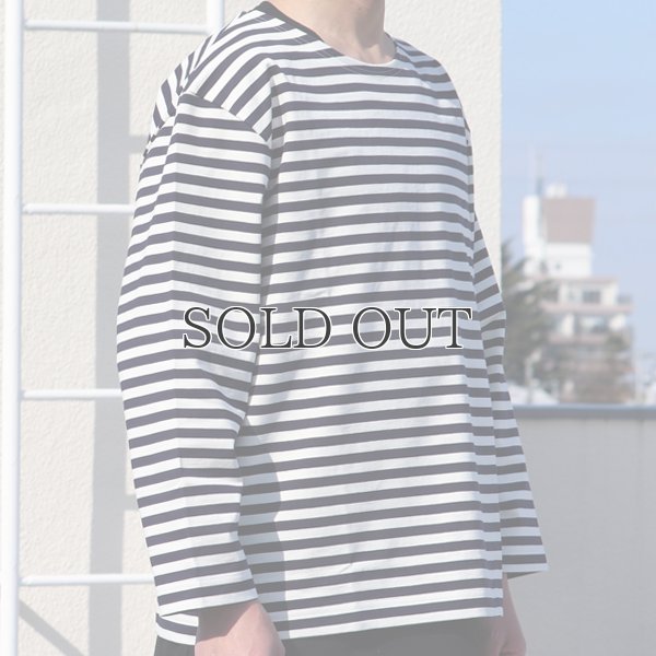 画像19: VORTEX 8オンス(MVS天竺）ロシアンボーダー ボートネック ボクシー Tee【MADE IN JAPAN】『日本製』/ Upscape Audience