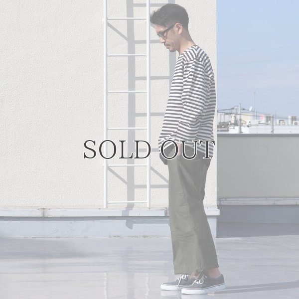 画像14: VORTEX 8オンス(MVS天竺）ロシアンボーダー ボートネック ボクシー Tee【MADE IN JAPAN】『日本製』/ Upscape Audience