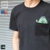 画像1: 【RE PRICE / 価格改定】WKS SHEEP FUZZY DUDE POCKET Tシャツ【MADE IN U.S.A】『米国製』 / WOLVES KILL SHEEP (1)