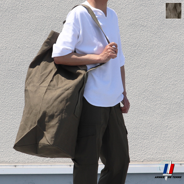 DEADSTOCK/ FRENCH ARMY DUFFEL BAG（フランス軍 ダッフルバッグ）
