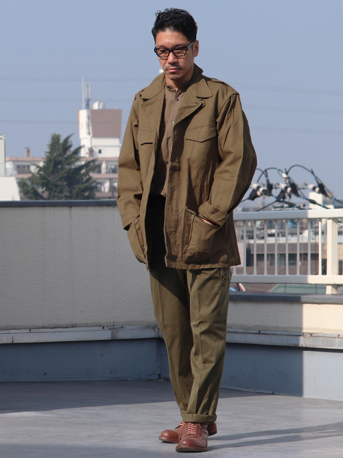 DEAD STOCK / 50's French Military M-47 JACKET（フランス軍 50年代【前期】 M47  フィールドジャケット） - 【 Audience 】