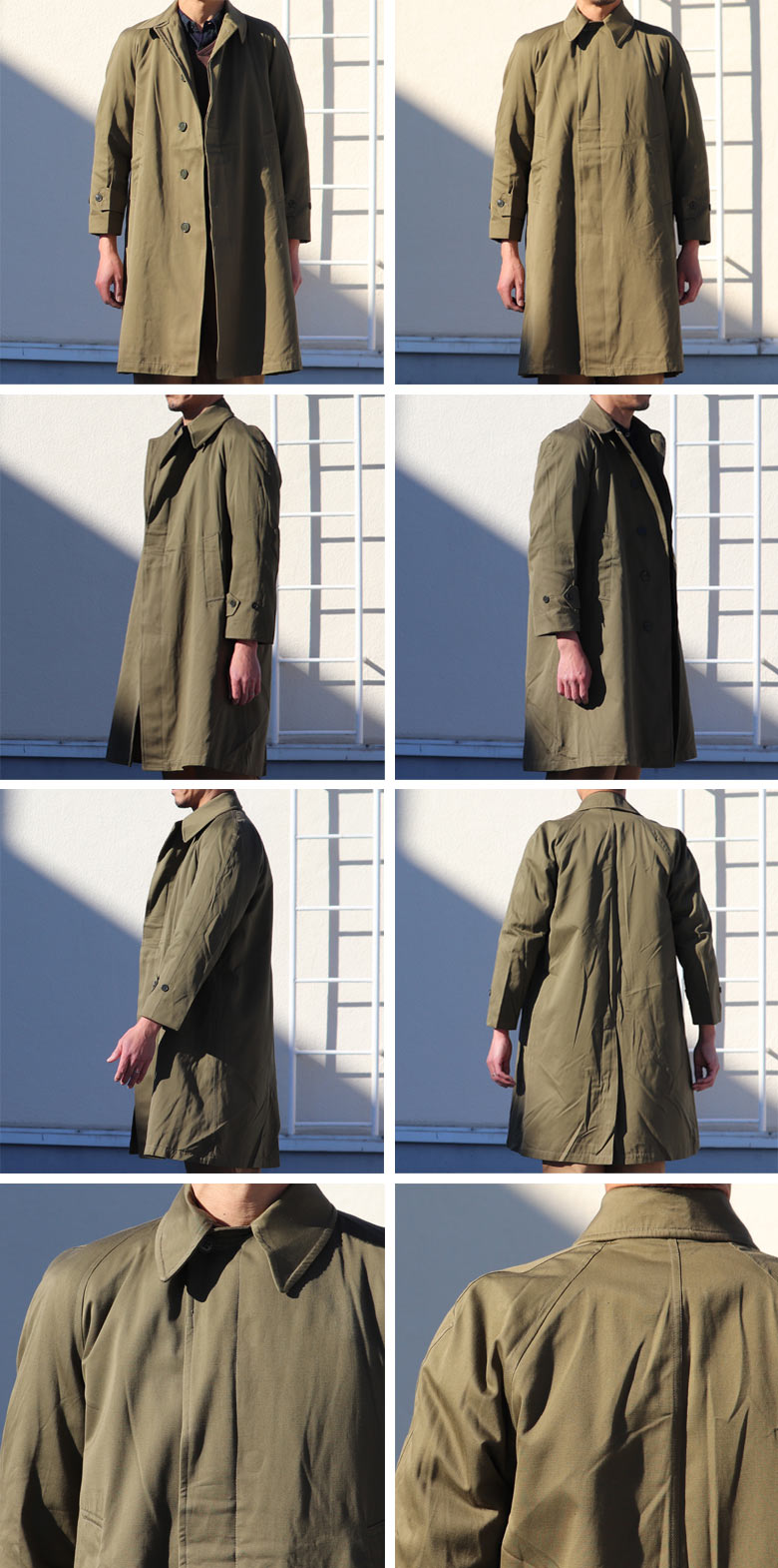 DEAD STOCK / Canadian Army S Gabardine Coatカナダ軍 年代