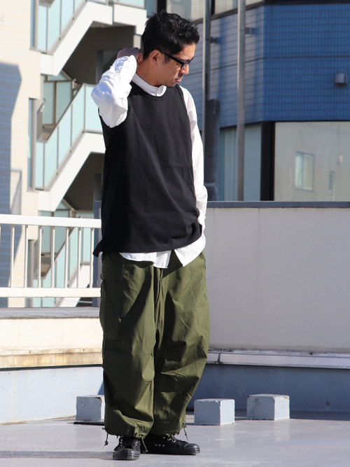 DEAD STOCK / U.S.M.C M-51 COLD DRY OVER PANTS［貫通ポケット箇所