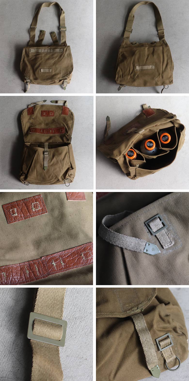 DEAD STOCK / Czech Army Canvas bread Bag（チェコ軍 ブレッドバッグ