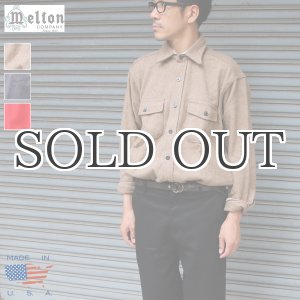 画像: MELTON COMPANY (メルトンカンパニー) CPOウールチェックシャツ【MADE IN U.S.A】『米国製』/ デッドストック