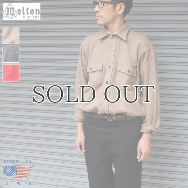 画像1: MELTON COMPANY (メルトンカンパニー) CPOウールチェックシャツ【MADE IN U.S.A】『米国製』/ デッドストック (1)